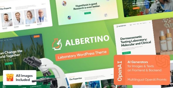 Albertino 2.20.0 – Laboratory WordPress Theme Albertino 2.20.0 – Laboratory WordPress Theme